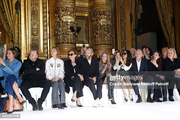 Rosemary Ferguson, brother of Stella, James McCartney, Arizona Muse, Kristin Scott Thomas, husband of Stella, Alasdhair Willis, Natalia Vodianova,...