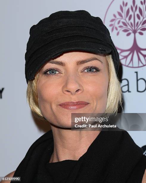 Actress Jaime Pressly attends the "Rock To Recovery" benefit at The Fonda Theatre on October 2, 2016 in Los Angeles, California.