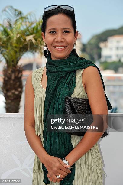 Wallapa Mongkolprasert at the photo call for ?Uncle Boonmee Who Can Recall His Past Lives? during the 63rd Cannes International Film Festival.