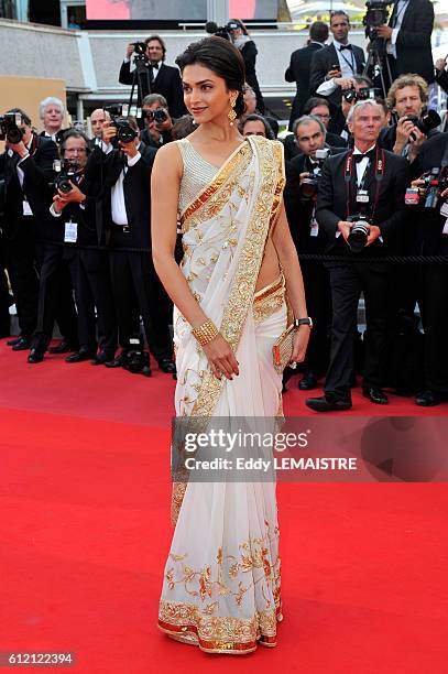 Deepika Padukone at the premiere of ?On Tour? during the 63rd Cannes International Film Festival.