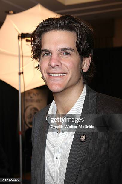 Alex Timbers attending the 65th Annual Tony Awards Meet The Nominees Press Reception at the Millennium Hotel in New York City.