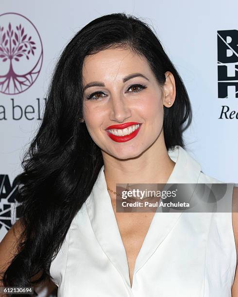 Dr. Amie Harwick attends the "Rock To Recovery" bvenefit at The Fonda Theatre on October 2, 2016 in Los Angeles, California.