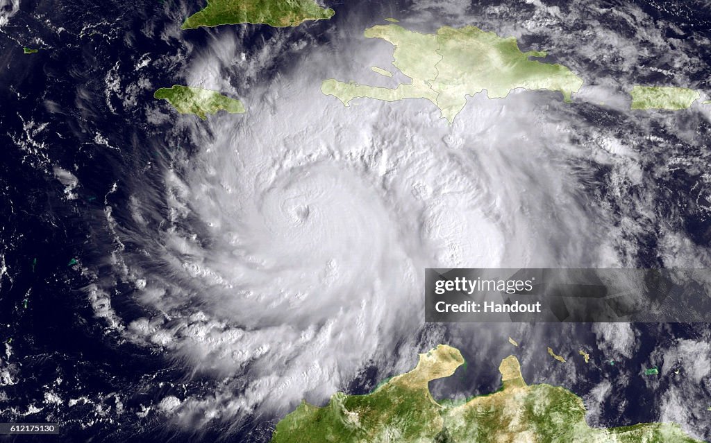 Hurricane Matthew Churns in Caribbean