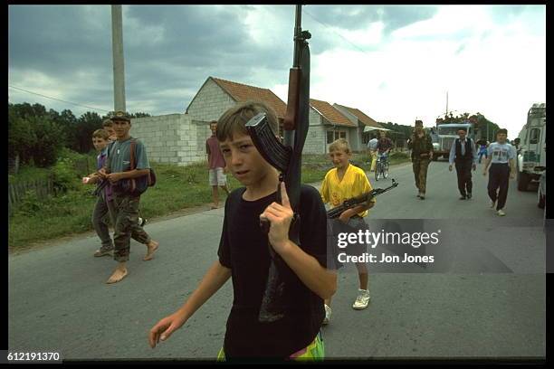 Srebrenica refugees.