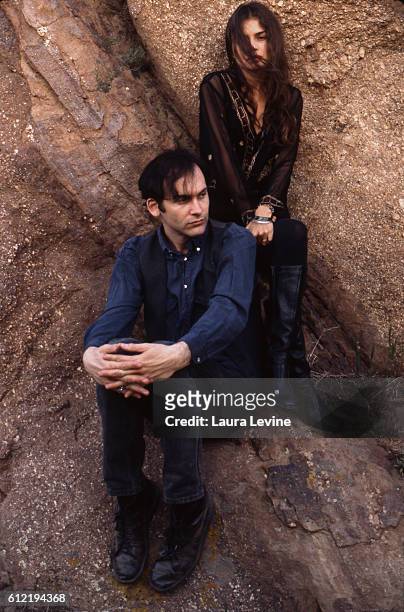 Hope Sandoval and David Roback of Mazzy Star