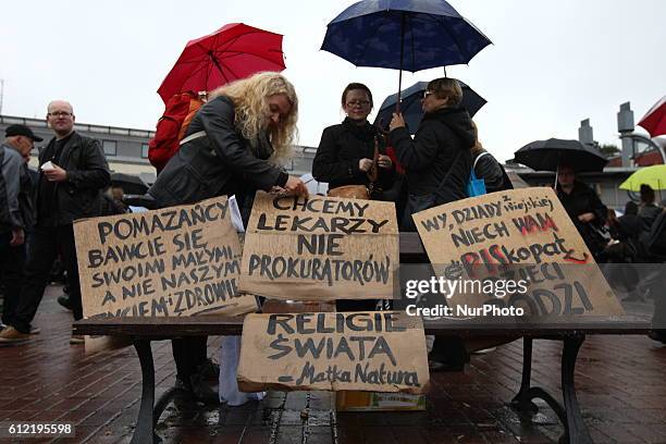 Few thousands people took part in the so-called Black Protest or General Woman Strike in response to a proposed bill to completely ban abortion in...