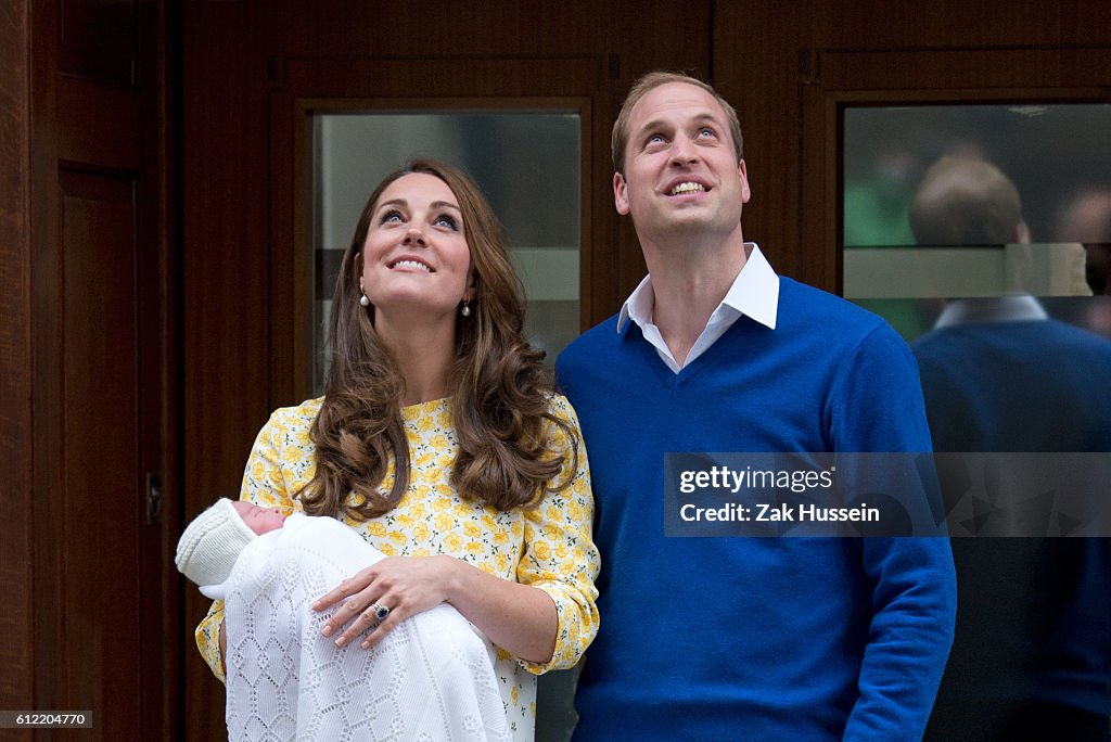 UK - The Birth of the Royal Baby in London