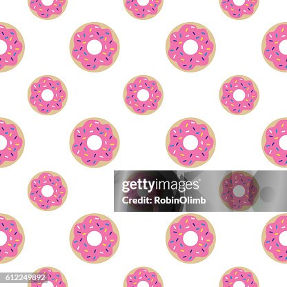 Donuts Seamless Pattern Donuts Seamless Pattern