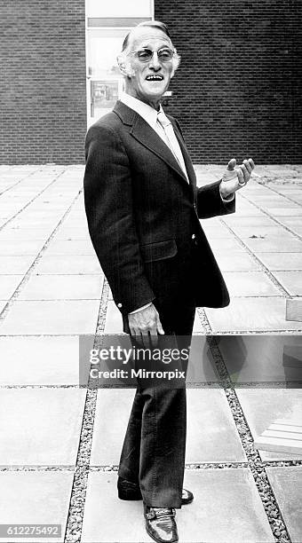 Actor Wilfred Brambell / Wilfred Bramble August 1970 Star of Steptoe and Son ©Mirrorpix 2002 ©Mirrorpix