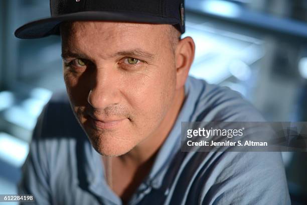 Actor and writer Mike O'Malley is photographed for Los Angeles Times on July 20, 2016 in New York City.