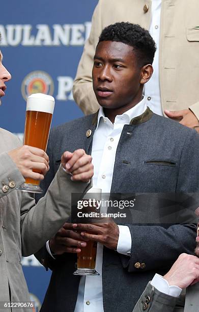 David ALABA FC Bayern München Alljährliches Paulaner Lederhosen Werbeshooting des FC Bayern München . Auch diese Jahr präsentieren sich die Bayern...