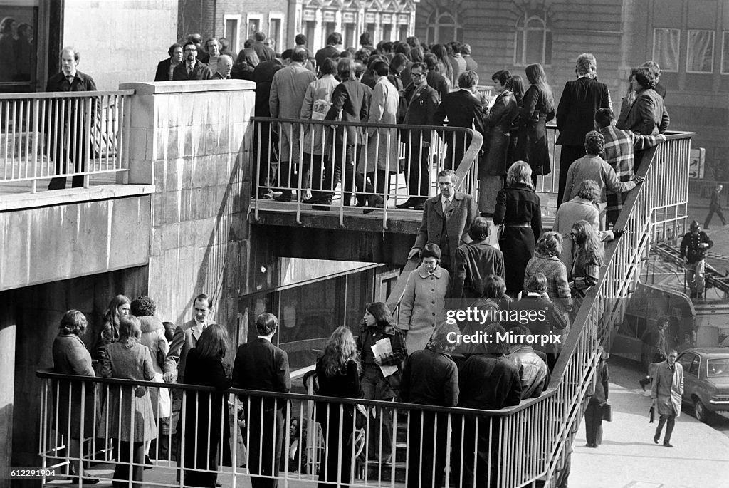 The Moorgate tube crash occurred on Friday 28 February 1975 at 08:46 on the Northern Line (Highbury Branch).