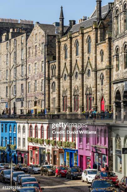 edinburgh, scotland, uk - grassmarket stock pictures, royalty-free photos & images