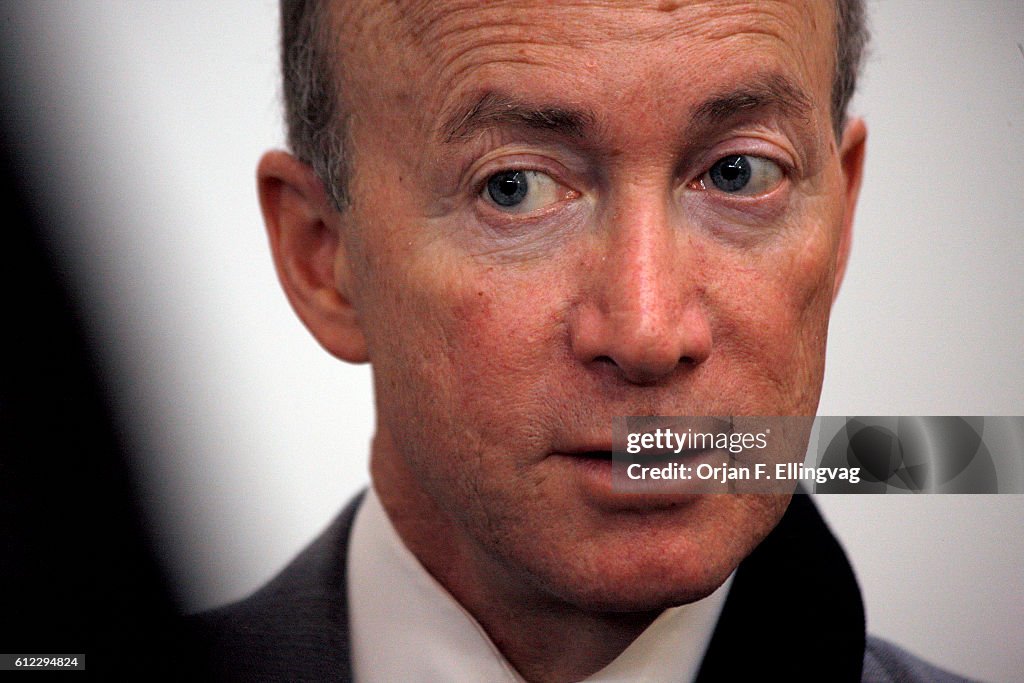 USA - Politics - Indiana Governor Mitch Daniels