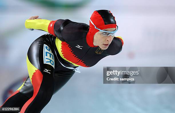 Eisschnelllauf 1000 Meter Anni Friesinger GER Olympische Winterspiele in Vancouver 2010 Kanada olympic winter games Vancouver 2010 canada