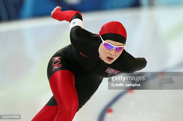 Hege Bokko Olympische Winterspiele 2010 in Vancouver Eisschnelllauf Damen 1500m Olympic Winter Games 2010 : speedskating ladies1500m