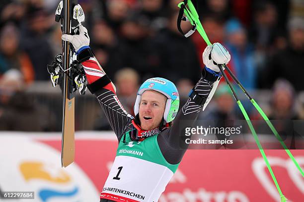 Weltmeister Ted Ligety USA Riesenslalom der Männer Giant slalom men alpine Ski WM Weltmeisterschaft in Garmisch Partenkirchen Garmisch -...