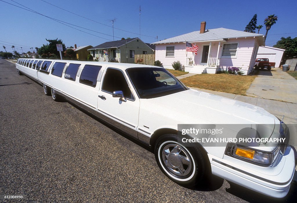 The longest limousine in Los Angeles