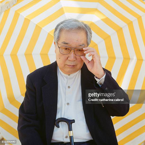 Japanese film director Shohei Imamura during the 1998 Cannes Film Festival.