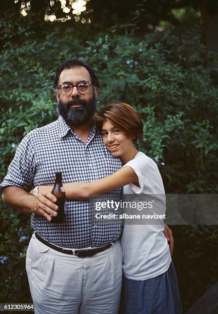 American director, screenwriter and producer Francis Ford Coppola and his daughter Sofia, he had with Eleanor Neil.