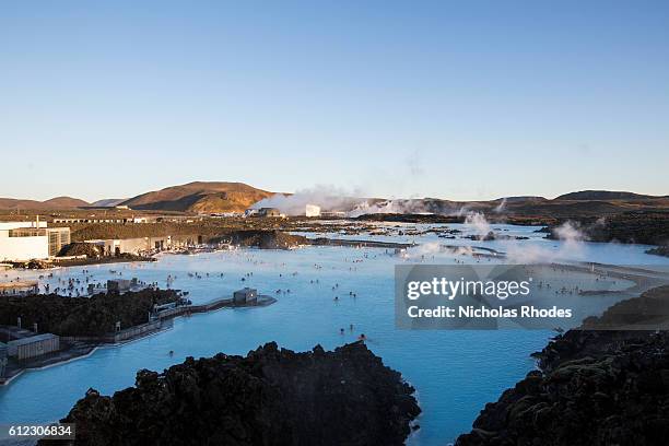 Atmosphere at Iceland Airwaves Blue Lagoon Chill Party on November 8, 2014