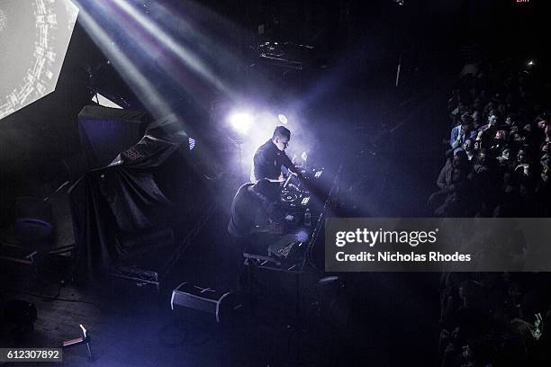 The M Machine performs at Webster Hall on April 24, 2015