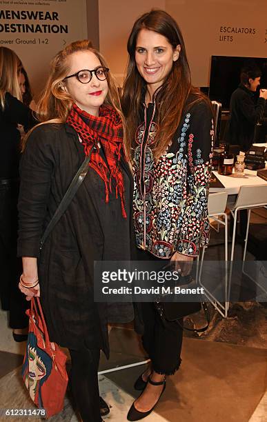 Daisy de Villeneuve and Davina Catt attend the launch of "S&X Rankin", a new fragrance collaboration between photographer Rankin and fragrance...