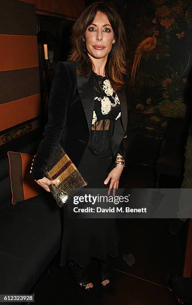 Lauren Prakke attends the launch of "The Auctioneer" by Simon De Pury and "Whitewaller" guest edited by Lauren Prakke at Blakes Below on October 3,...