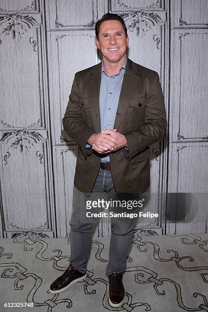Nicholas Sparks attends The Build Series to discuss his 20 Year Collaboration with JD Eicher at AOL HQ on October 3, 2016 in New York City.