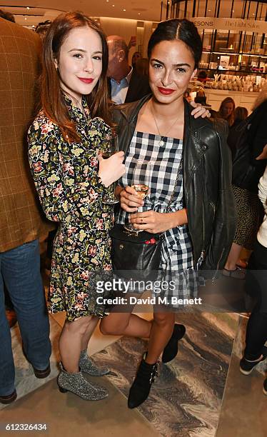 Martha Mackintosh and Anna Sheppard attend the launch of "S&X Rankin", a new fragrance collaboration between photographer Rankin and fragrance...