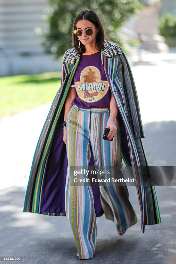 Street Style : Day Seven  - Paris Fashion Week Spring/Summer 2017