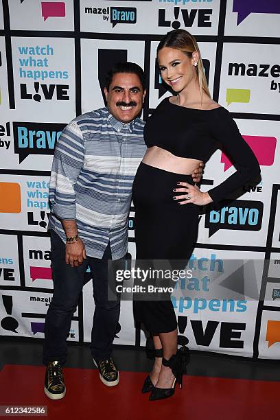 Pictured : Reza Farahan and Meghan King Edmonds --