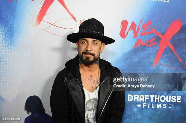 McClean attends the Premiere Of Drafthouse Films' 'We Are X' at TCL Chinese Theatre on October 3, 2016 in Hollywood, California.