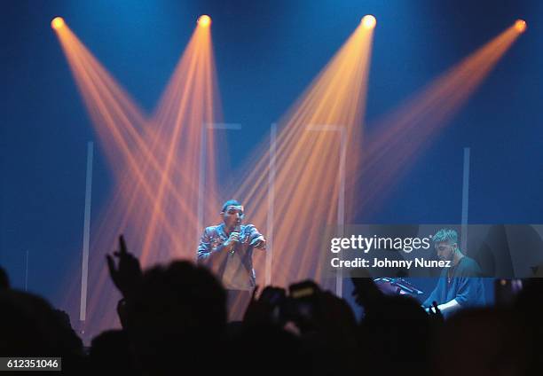 Majid Jordan performs at Webster Hall on October 3, 2016 in New York City.