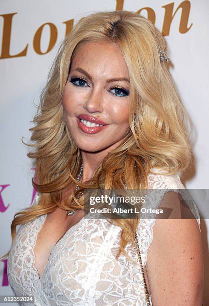 Actress Julia Faye West arrives for the Premiere Of Tanner Gordon Productions' "A Week In London" held at ArcLight Cinemas Cinerama Dome on October...