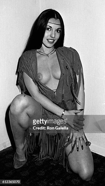 Hyapatia Lee attends Eighth Annual Erotic Film Awards on March 14, 1984 at the Ambassador Hotel in Los Angeles, California.