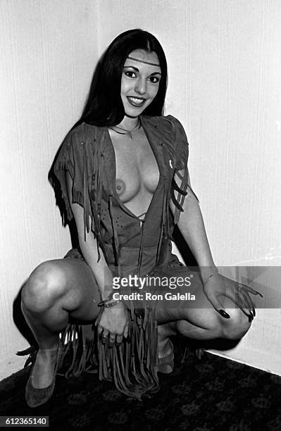Hyapatia Lee attends Eighth Annual Erotic Film Awards on March 14, 1984 at the Ambassador Hotel in Los Angeles, California.