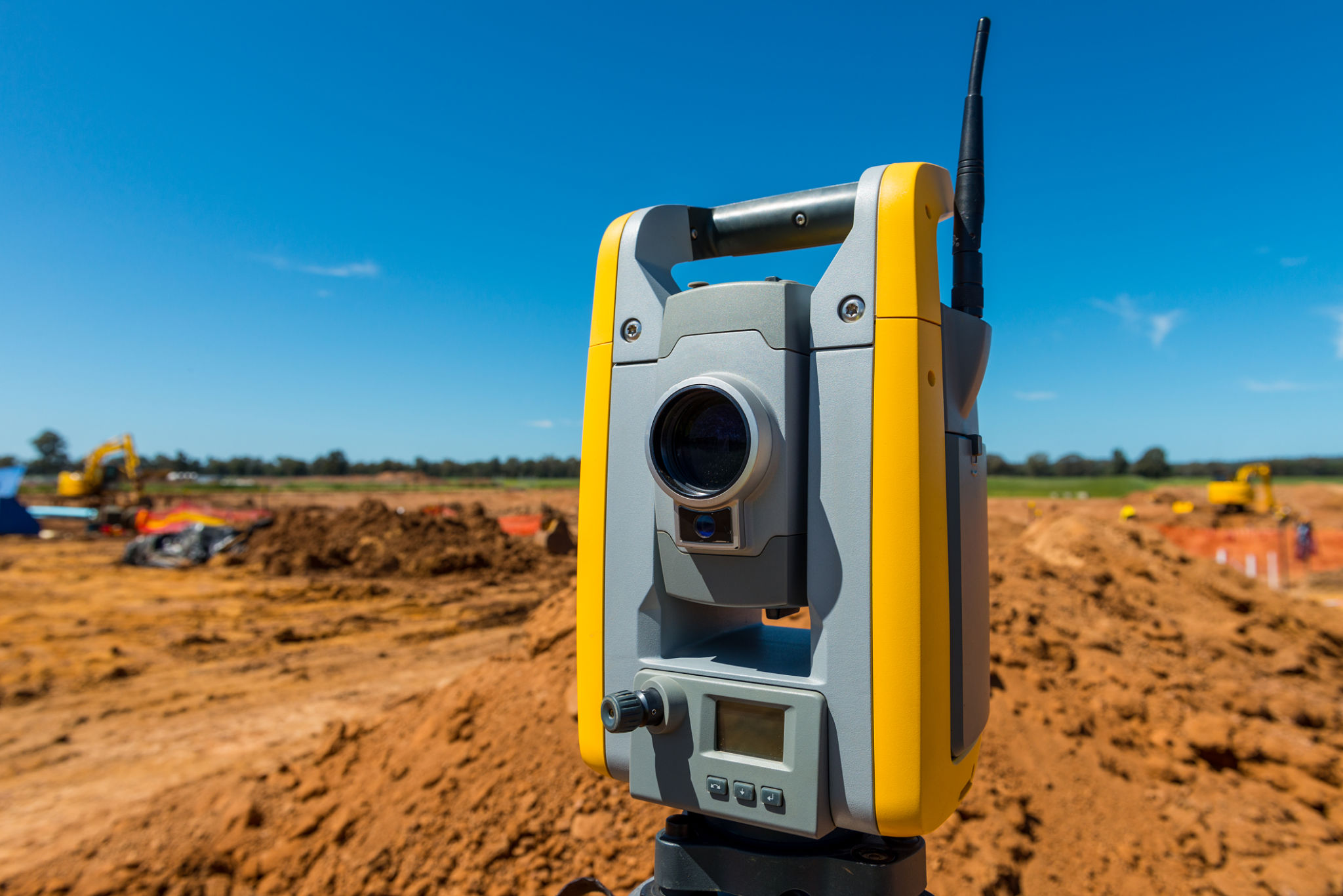 total station survey
