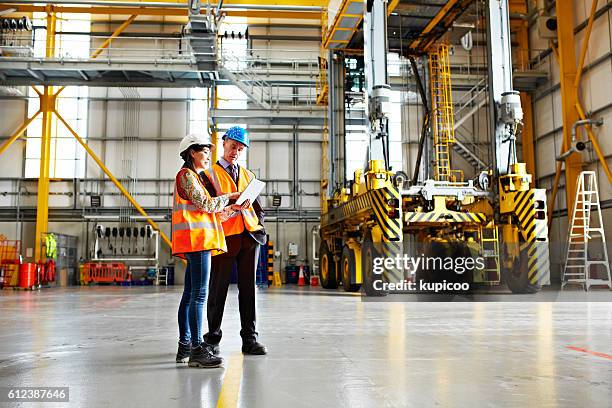 going through the shipping manifest - industrial safety stock pictures, royalty-free photos & images