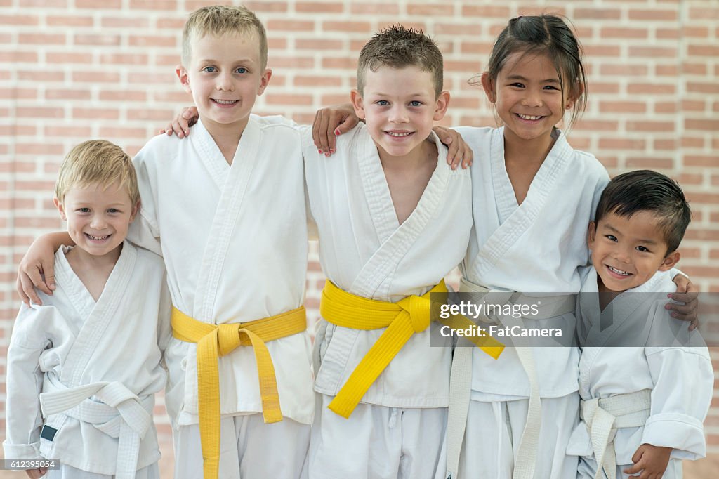 Taking a Karate Class Together