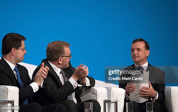 Secretary of State for Northern Ireland James Brokenshire, Secretary of State for Scotland David Mundell and Secretary of State for Wales Alun Cairns...