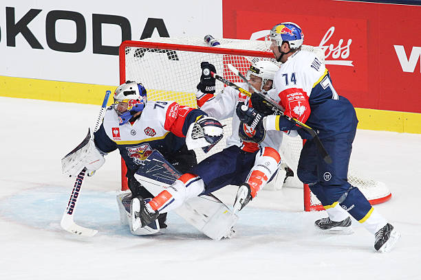 DEU: Red Bull Munich v Vaxjo Lakers  - Champions Hockey League