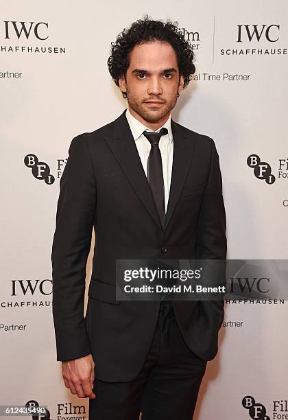 Reece Ritchie attends the IWC Schaffhausen Dinner in Honour of the BFI at Rosewood London on October 4, 2016 in London, England.