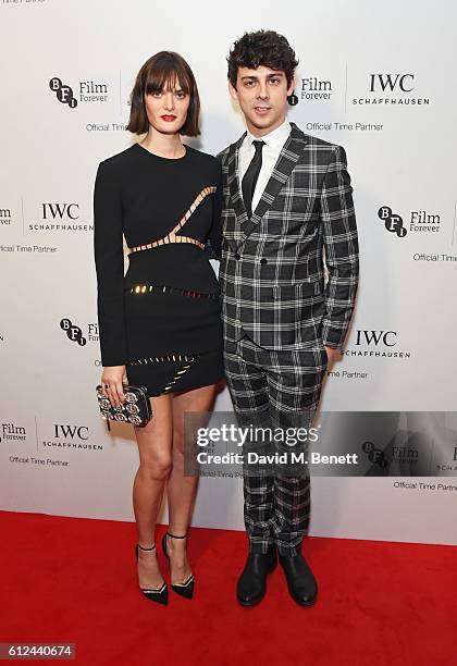 Sam Rollinson and Matt Richardson attend the IWC Schaffhausen Dinner in Honour of the BFI at Rosewood London on October 4, 2016 in London, England.