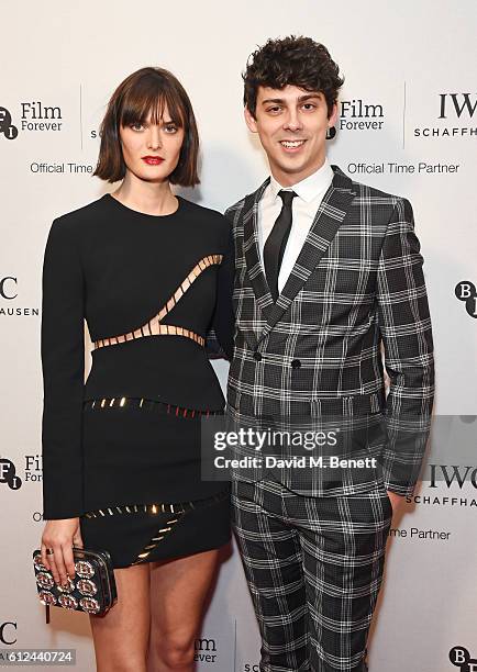 Sam Rollinson and Matt Richardson attend the IWC Schaffhausen Dinner in Honour of the BFI at Rosewood London on October 4, 2016 in London, England.