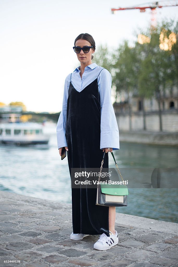 Street Style : Day Eight - Paris Fashion Week Spring/Summer 2017