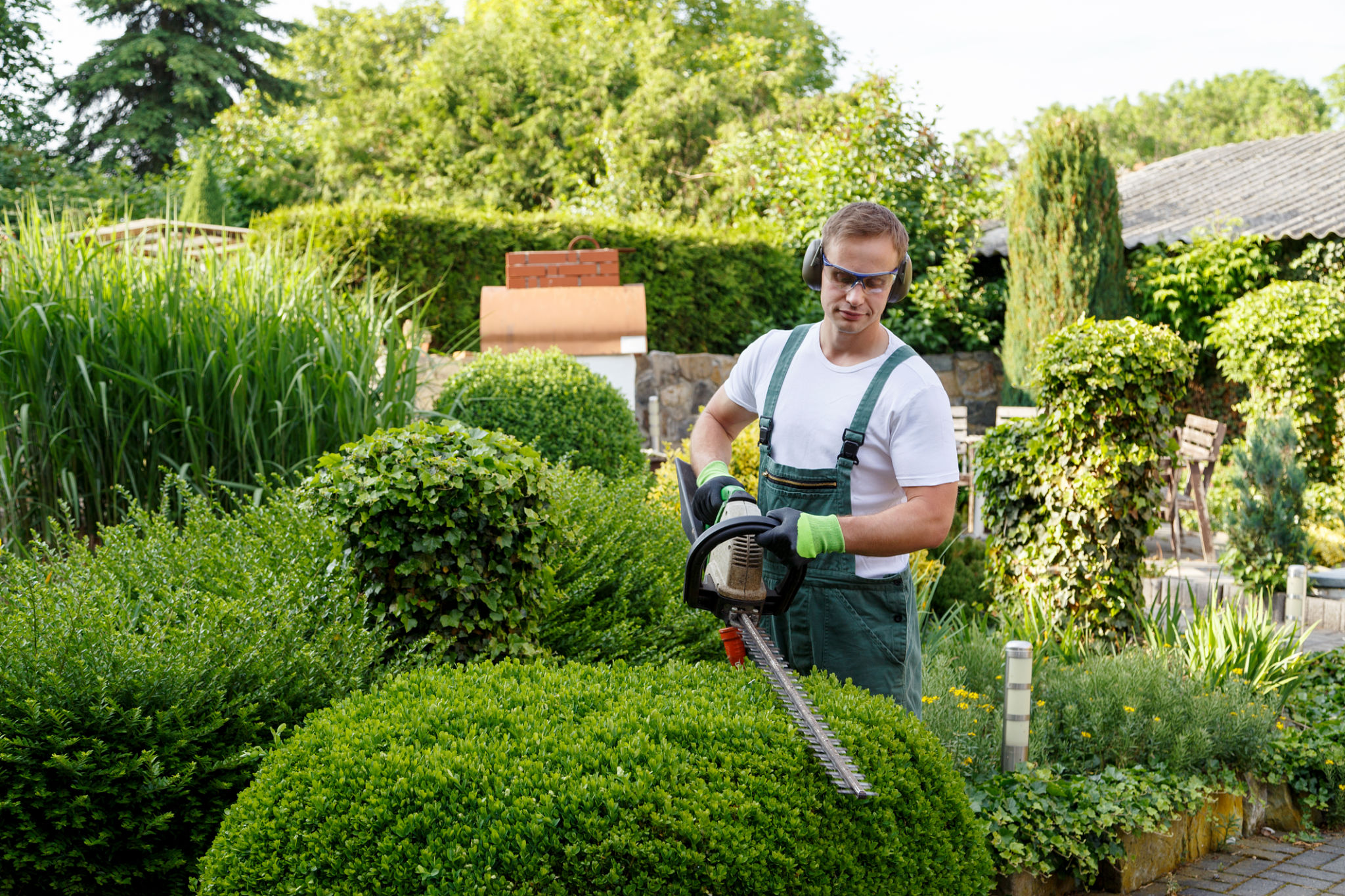 gardener working