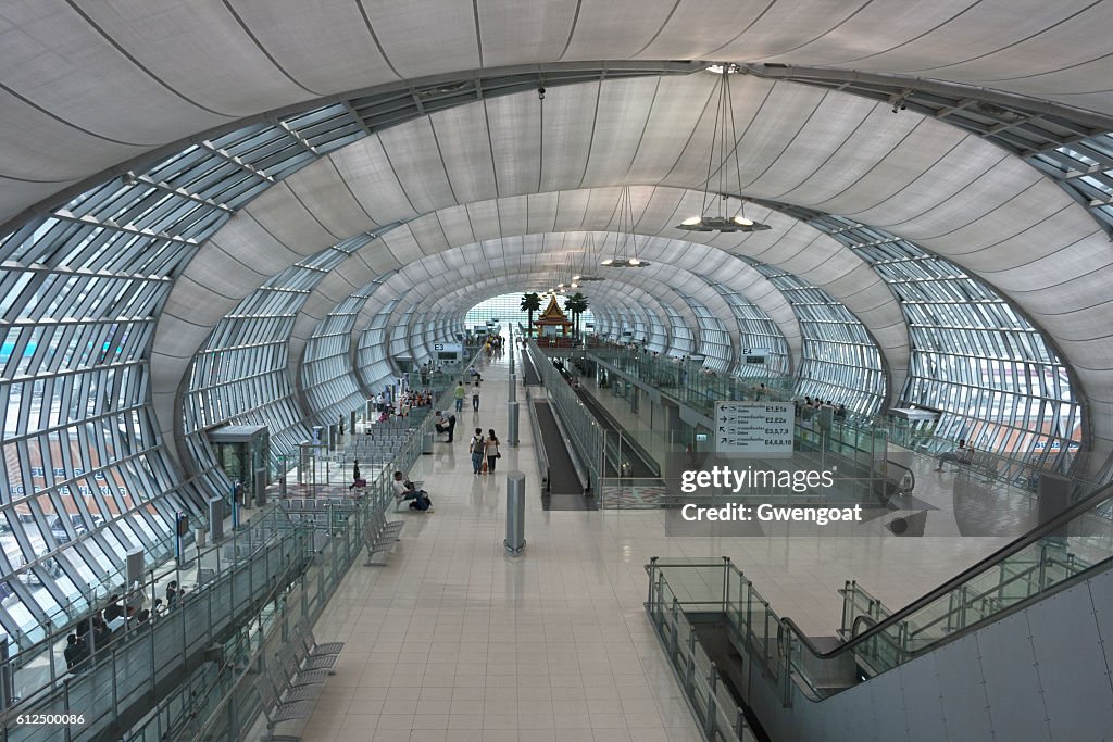 Aeropuerto de Suvarnabhumi en Bangkok