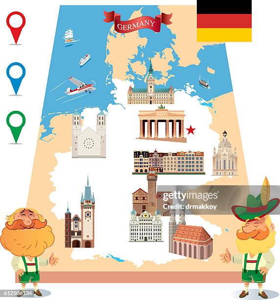 germany - dusseldorf stock illustrations