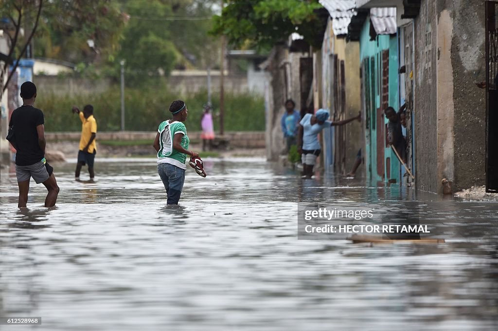 HAITI-CARIBBEAN-WEATHER-HURRICANE
